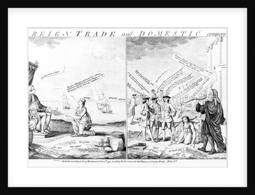 Foreign Trade and Domestic Compared, by William Herbert, 1754 by English School