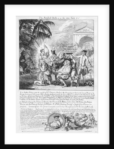 The Analyst Besh-n in his own Taste Pr.1s[hilling], 1753 by Paul Sandby