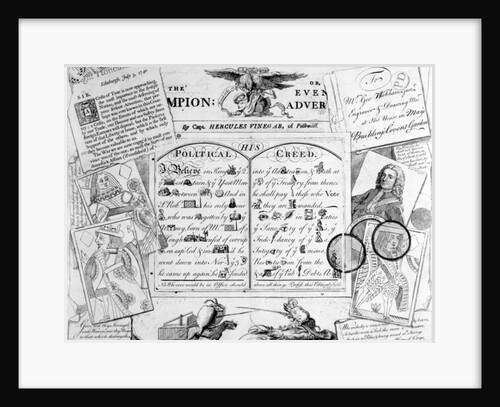 The Champion, or Evening Advertiser by Capt. Hercules Vinegar of Pall Mall, 1744 by George Bickham