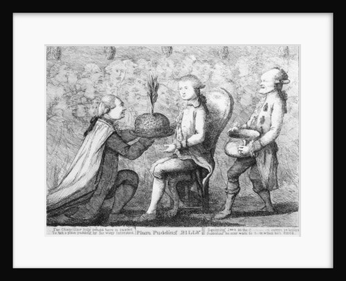 Plum Pudding Billy in All his Glory, after Dent, 1784 by William Dent