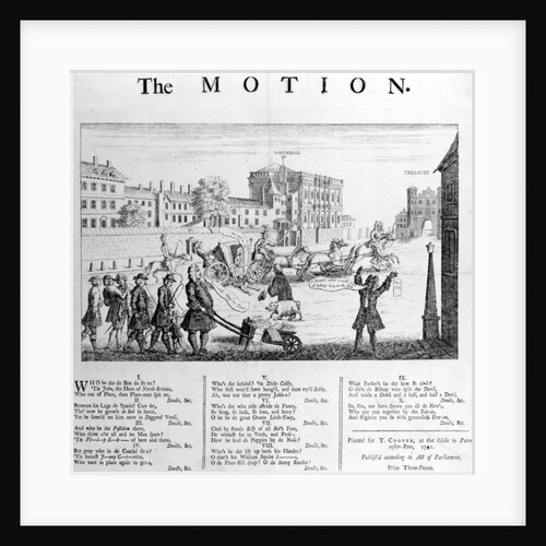 The Motion, 1741 by English School