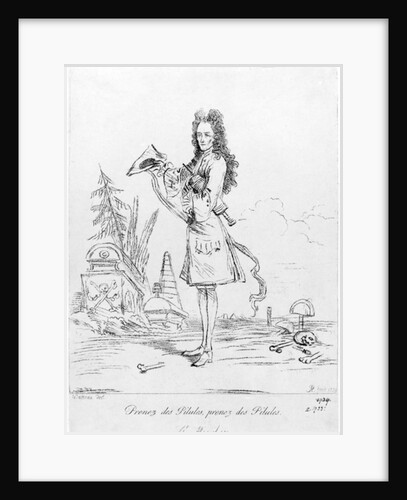 Prenez des pilules, prenez des pilules - Dr. Misabin, 1739 by Jean Antoine Watteau