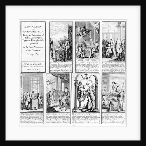 Robin's Reign, or Seven's the Main, 1731 by English School