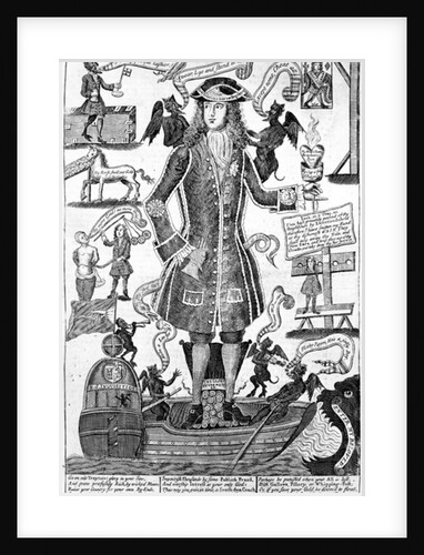 Lucipher's New Row-Barge, c.1721 by English School