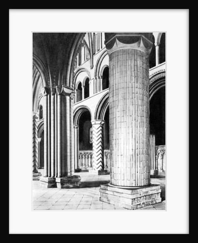 The Nave of Durham Cathedral, 19th Century by English School