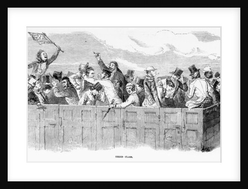 Epson Races 1847: The Railway - Third Class by English School
