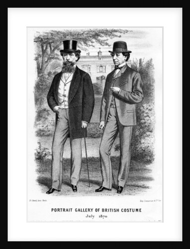 Charles Dickens and Benjamin Disraeli, 1870 by Anonymous