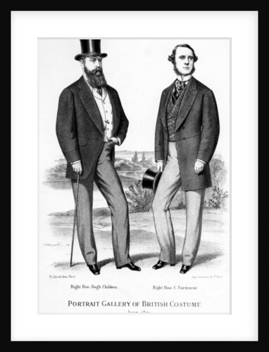 The Right Hon. Hugh Childers and the Right Hon. C. Fortescue, 1871 by Anonymous
