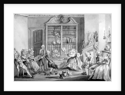 A private rehearsal of Jane Shore, 1790 by John Nixon