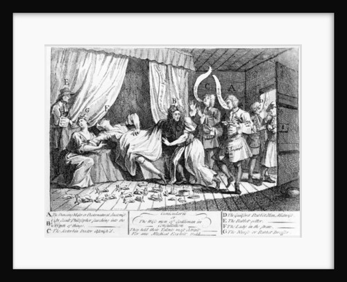 Cunicularii or the Wise Men of Godliman in Consultation, 1726 by William Hogarth