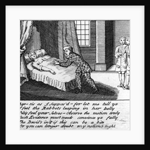 The Doctor in Labour, or the New Whim Wham from Guildford, c.1726 by English School