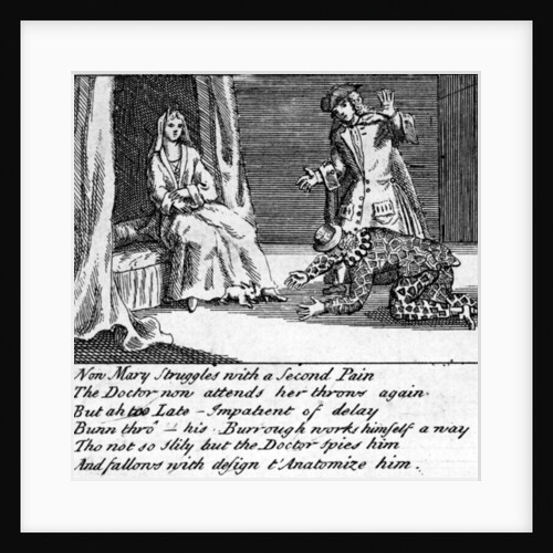 The Doctor in Labour, or the New Whim Wham from Guildford, c.1726 by English School