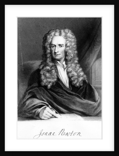 Isaac Newton by Samuel Freeman