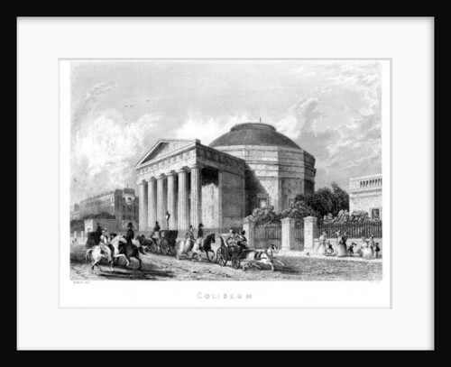 Coliseum, Regent's Park, 1837 by English School