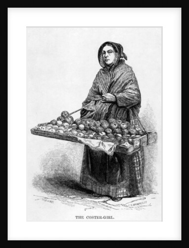 The Coster-Girl, c.1840 by English School