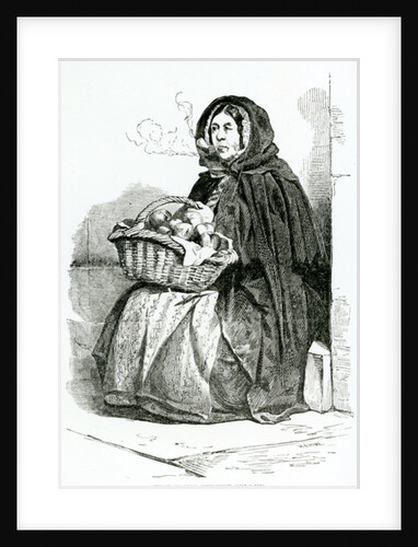 The Irish Street Seller, c.1840 by English School