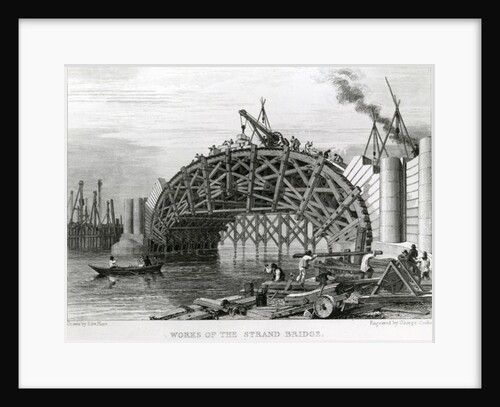Works of the Strand Bridge by George Smith