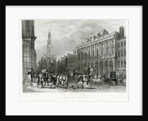 Somerset House, Strand by English School