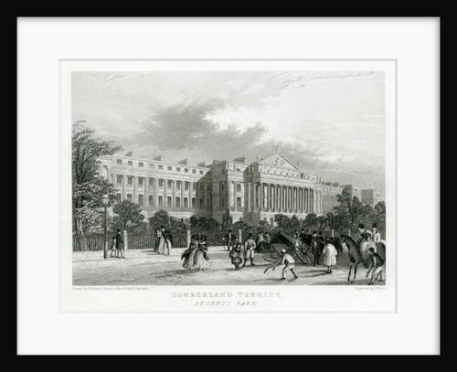 Cumberland Terrace, Regent's Park, London by English School