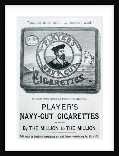 Player's Navy Cut Cigarettes, 20th Century by English School