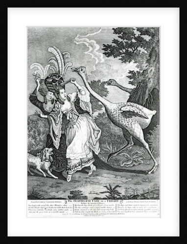 The Feathered Friend in a Fright, 1779 by John Collet