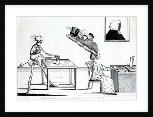 A Speedy and Effectual Preparation for the Next World, 1777 by Matthew or Matthias Darly