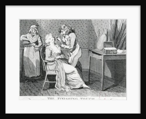 The Finishing Touch,1794 by Isaac Cruikshank