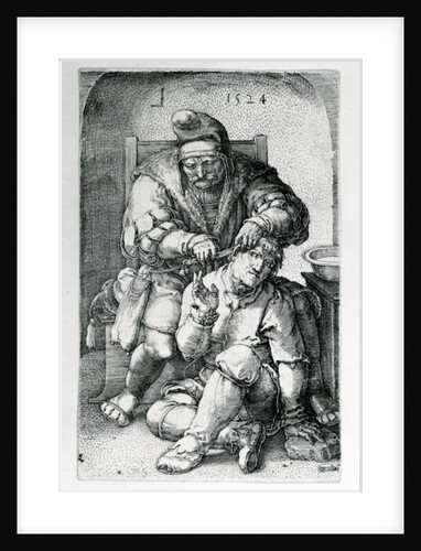 The Surgeon, 1524 by Lucas van Leyden