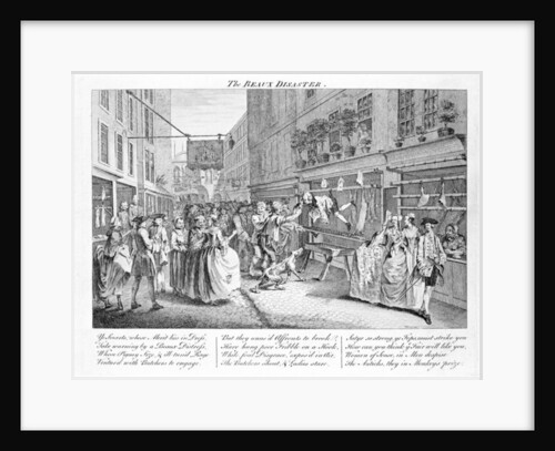 The beaux disaster, 1747 by John June