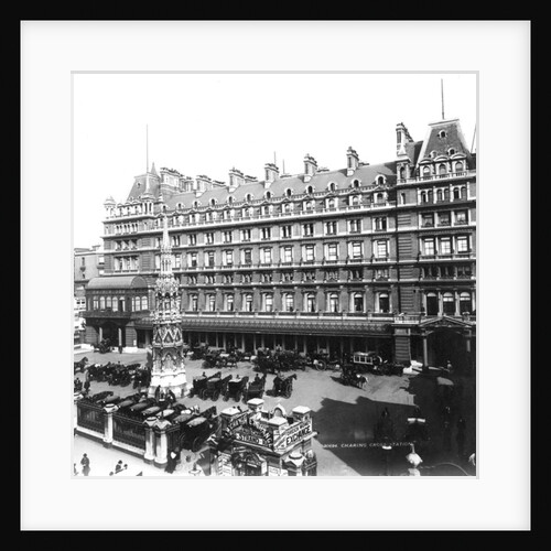 Charing Cross Station Hotel, c.1890 by English Photographer