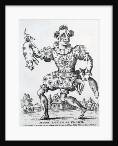 Mons. Louis as Clown by English School