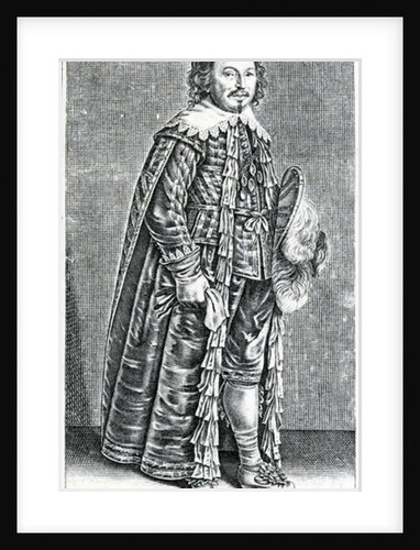 Archee, the kinges jester, a portrait of Archibald Armstrong, by Thomas Cecill, 1639-1640 by American School