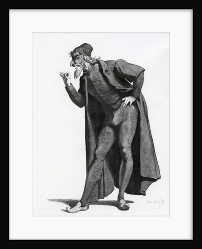 Illustration from 'Masques et Buffons', 1862 by Maurice Sand