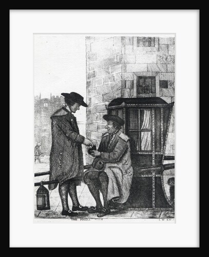 The Social Pinch, print made by William Kay, 1784-1813 by English School