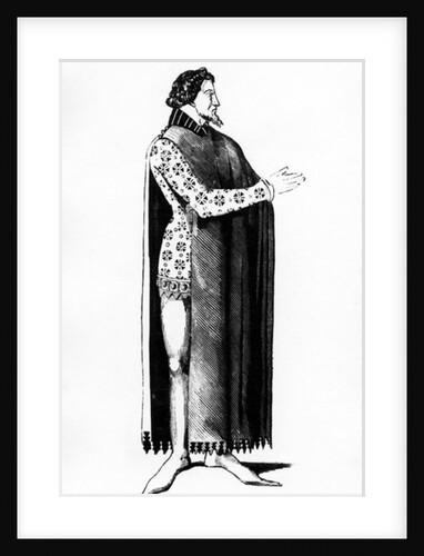 Illustration taken from Histoire du costume en France depuis les 18e siècle by French School
