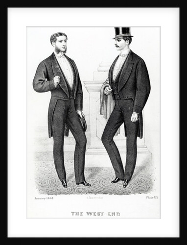 The West End Gazette, English Costumer, 1868 by English School
