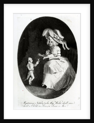 The little Count Boruwlaski, 1788 by Anthony van Assen