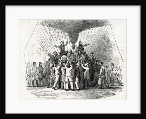 Ascent of the Nassau Balloon by English School