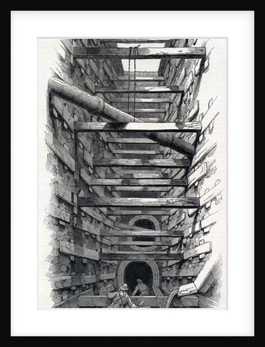 The Fleet Street sewer by English School