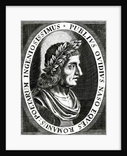 Portrait of Ovid, 1639 by English School