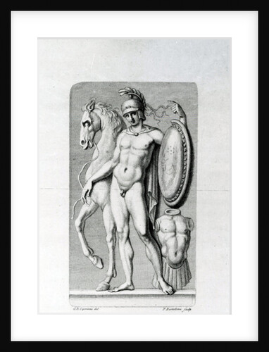 Male Nude, 18th Century by Giovanni Battista Cipriani