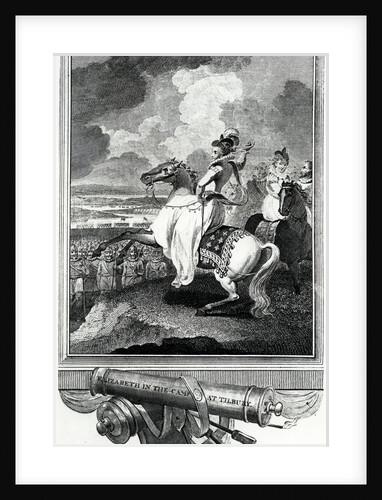Queen Elizabeth in the Camp at Tilbury, 1811 by English School