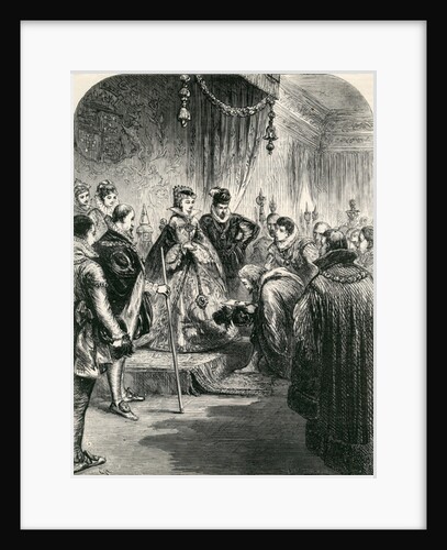 Reception of the First Russian Embassy in England, 1865 by English School
