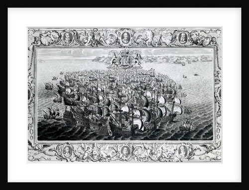 The Spanish Armada, published by John Pine, 1739 by English School
