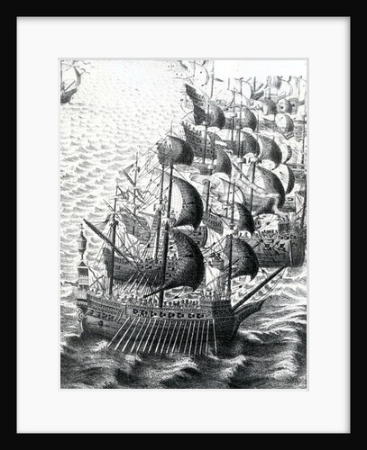 The Spanish Armada, 19th Century by Anonymous