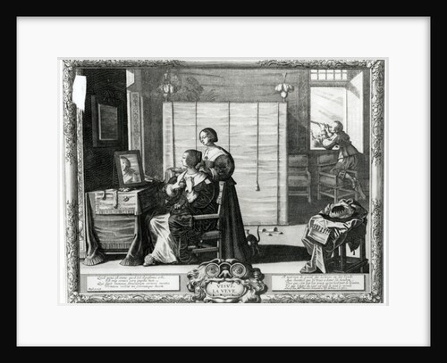 Visus La Veve, 17th Century by Abraham Bosse