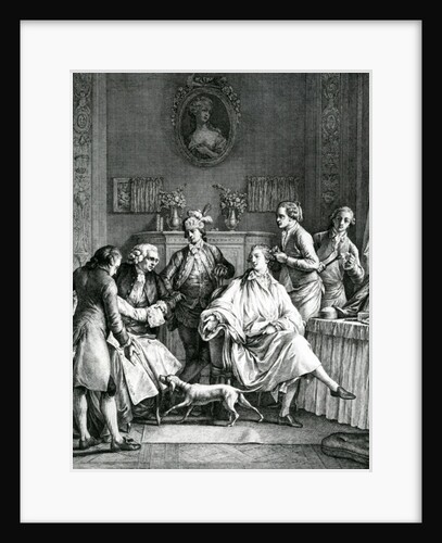 Man getting dressed, c.1770 by Jean Michel the Younger Moreau