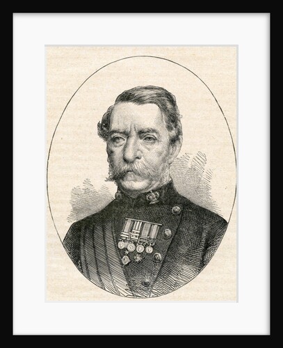 Sir Robert Napier, 1868 by English School