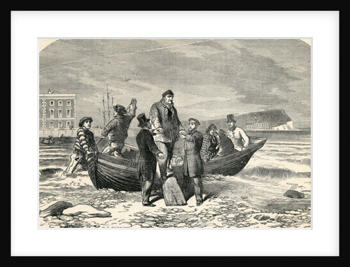 Landing of Louis Phillipe in England, 19th Century by English School