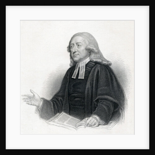 Portrait of Reverend John Wesley A. M., 19th Century by English School